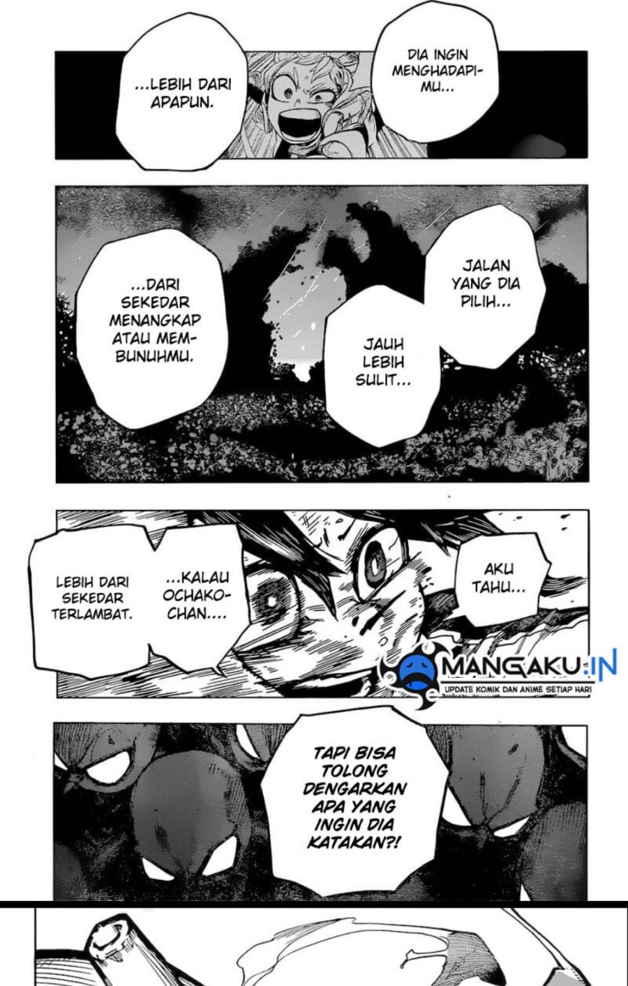 Boku no Hero Academia Chapter 392 Bahasa Indonesia