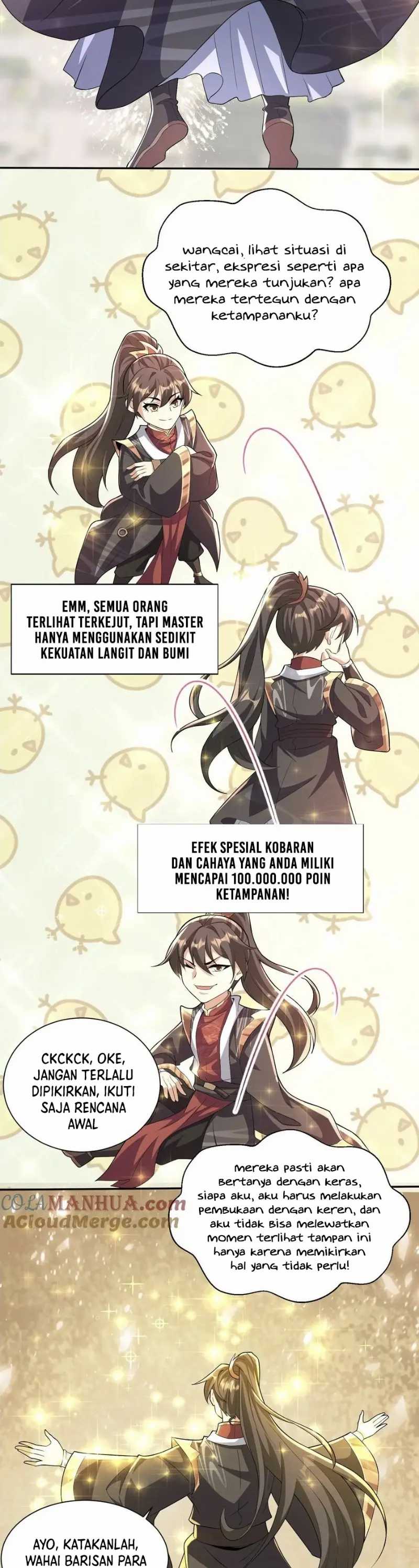 It’s Over! The Queen’s Soft Rice Husband is Actually Invincible Chapter 127 Bahasa Indonesia