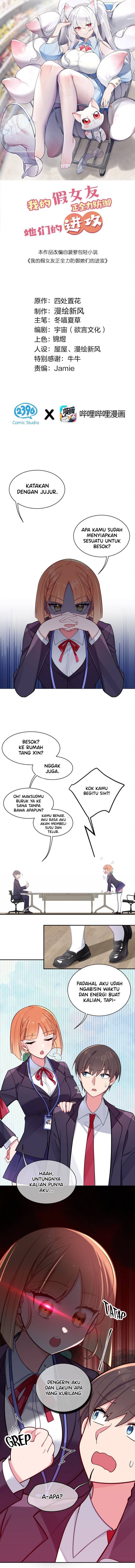 My Fake Girlfriends are using me as a Shield Chapter 46 Bahasa Indonesia