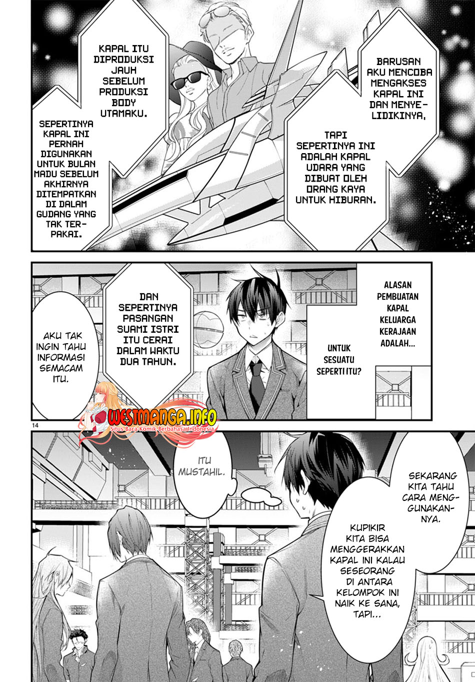 Otome Game Sekai wa Mob ni Kibishii Sekai Desu Chapter 54 Bahasa Indonesia