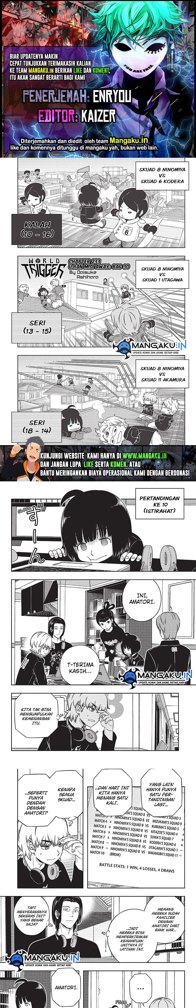 World Trigger Chapter 233 Bahasa Indonesia