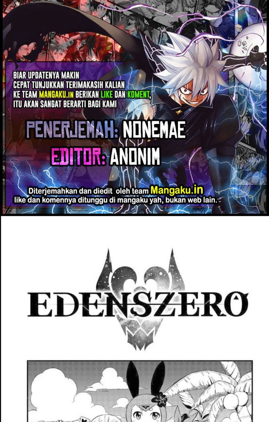 Eden’s Zero Chapter 246 Bahasa Indonesia