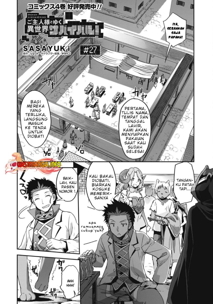 Craft Game no Nouryoku de Isekai Kouryaku!! Chapter 27 Bahasa Indonesia