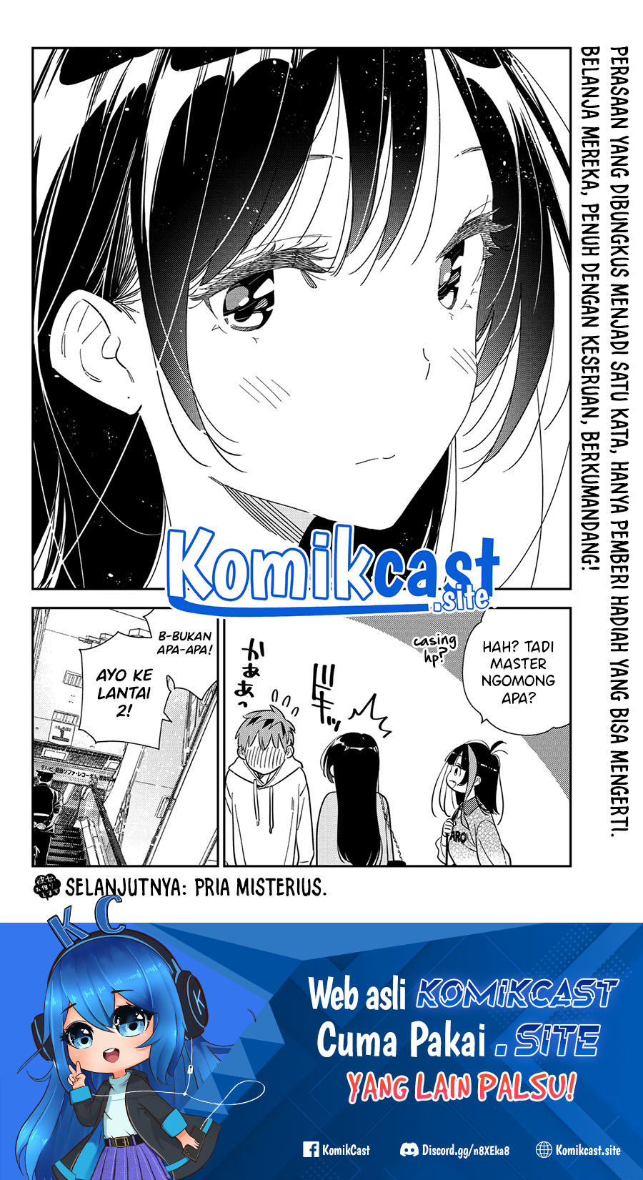 Kanojo, Okarishimasu Chapter 277 Bahasa Indonesia