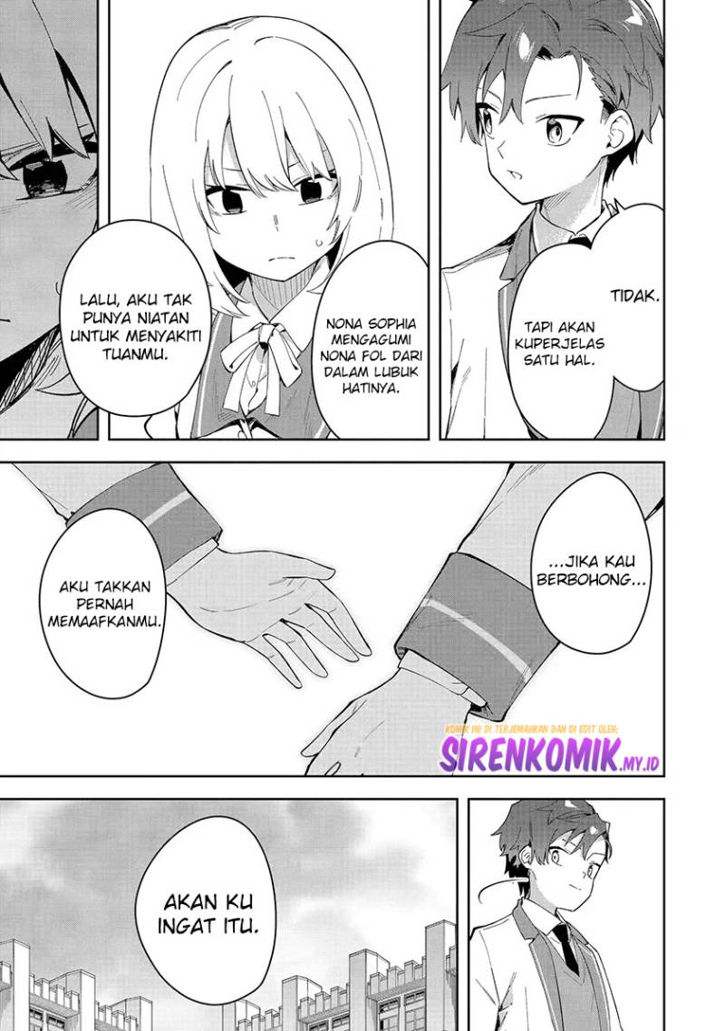 Akuyaku Reijou no Shitsuji-sama: Hametsu Flag wa Ore ga Tsubusasete itadakimasu Chapter 30 Bahasa Indonesia