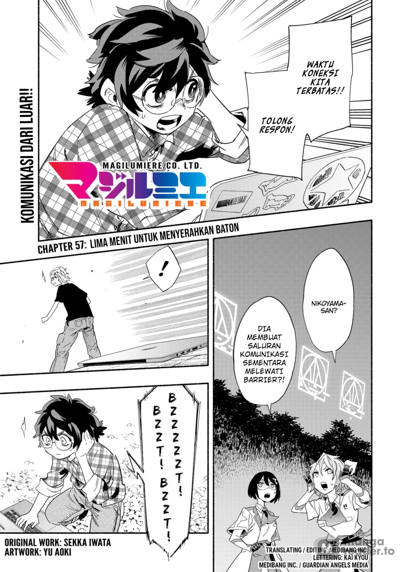 Kabushiki Gaisha MagiLumiere Chapter 57