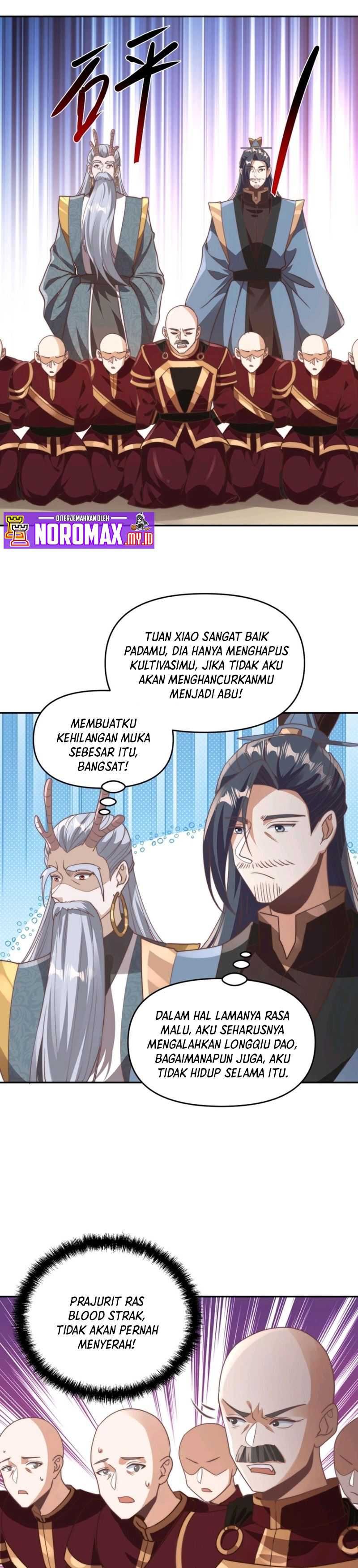 It’s Over! The Queen’s Soft Rice Husband is Actually Invincible Chapter 184 Bahasa Indonesia