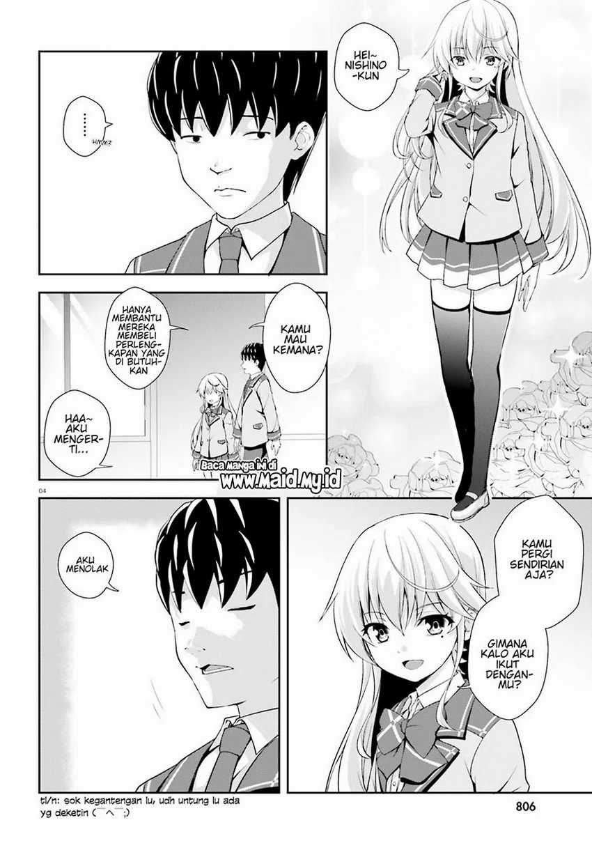 Nishino ~ Gakunai Kasuto Saikai Ni Shite Ino Sekai Saikyo No Shonen ~ Chapter 5 Bahasa Indonesia