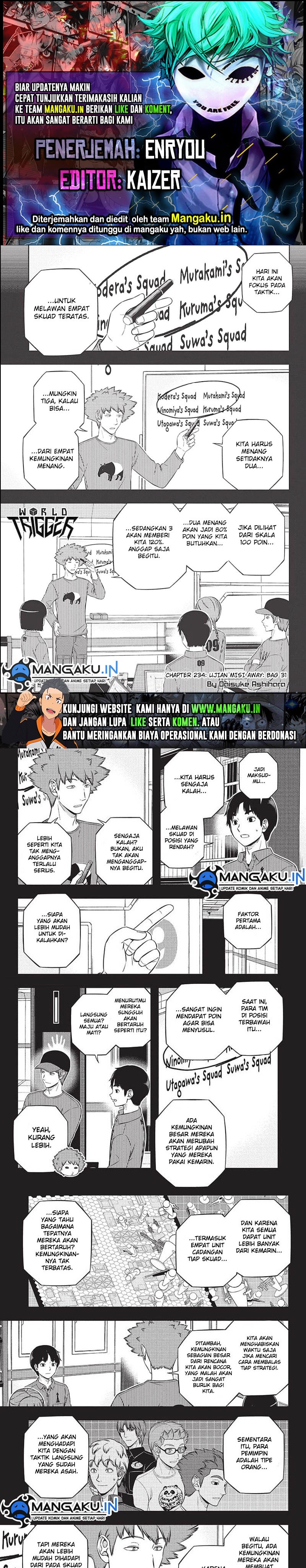 World Trigger Chapter 234 Bahasa Indonesia
