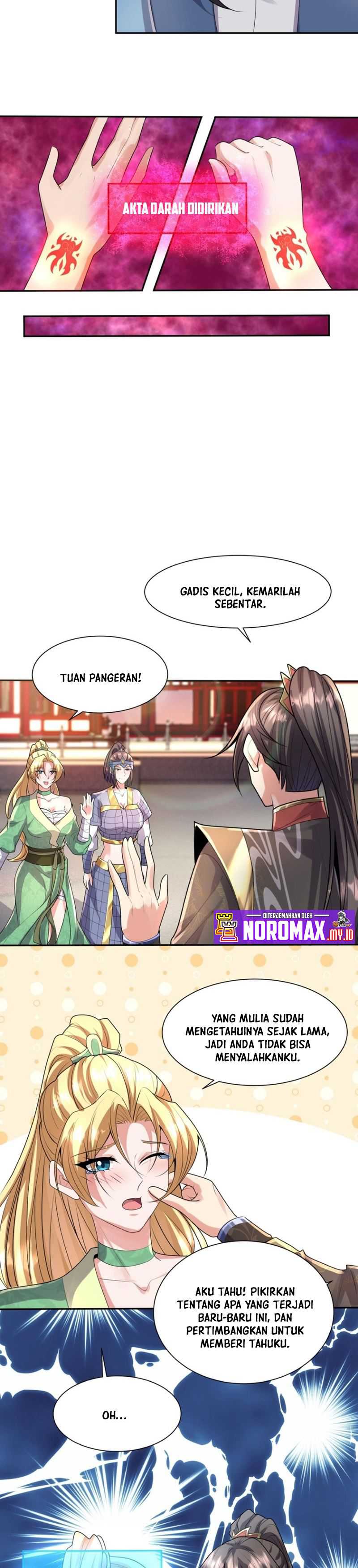 It’s Over! The Queen’s Soft Rice Husband is Actually Invincible Chapter 128 Bahasa Indonesia