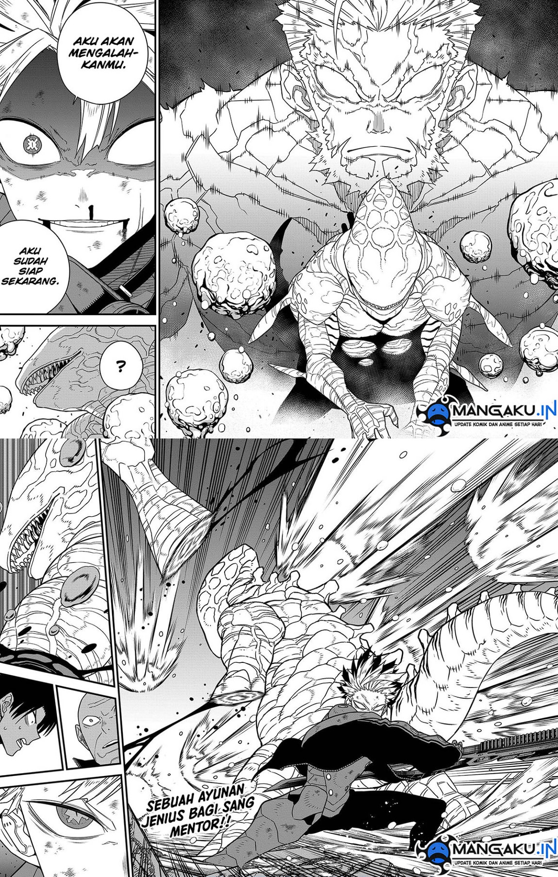 8Kaijuu Chapter 86 Bahasa Indonesia