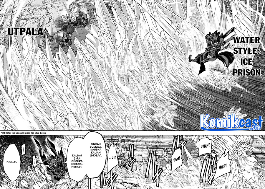 Gaikotsu Kishi-sama, Tadaima Isekai e Odekakechuu Chapter 58 Bahasa Indonesia