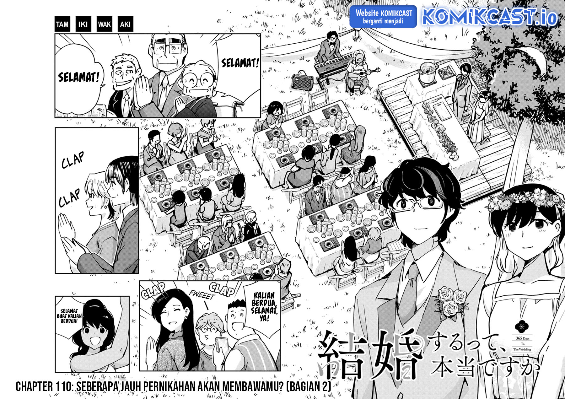 Kekkon Surutte, Hontou Desu Ka? Chapter 110 End Bahasa Indonesia