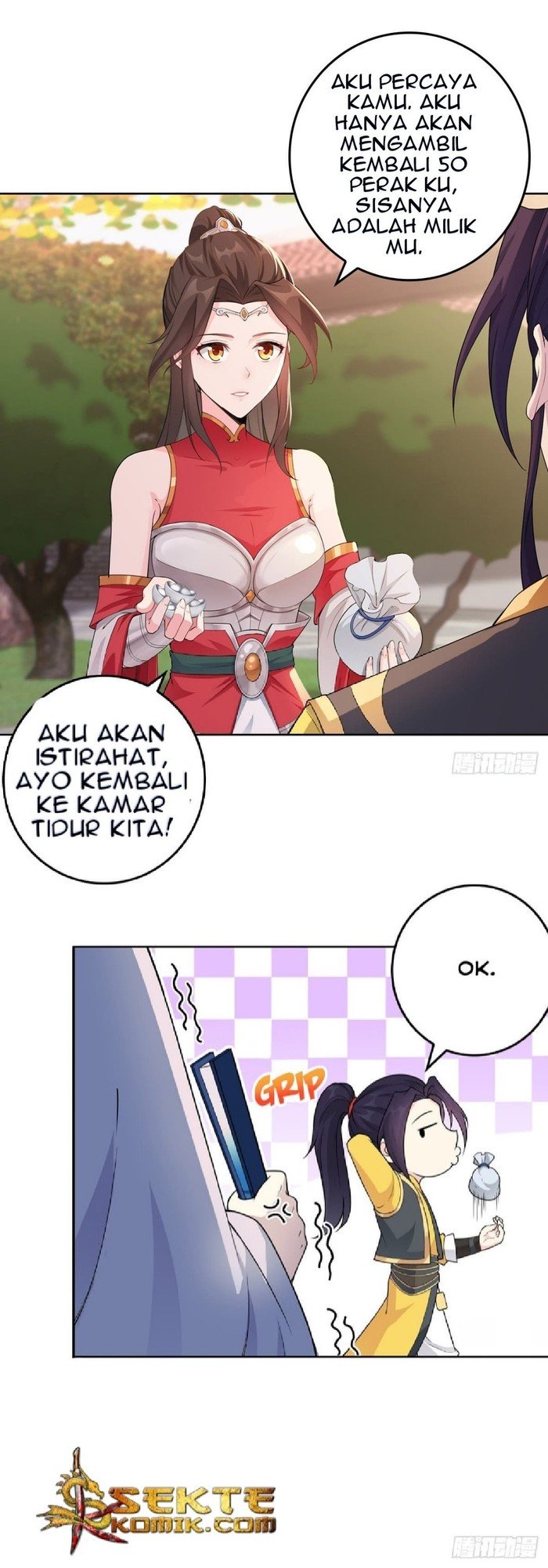 Forced to Become the Villain’s Son-In-Law Chapter 5 Bahasa Indonesia