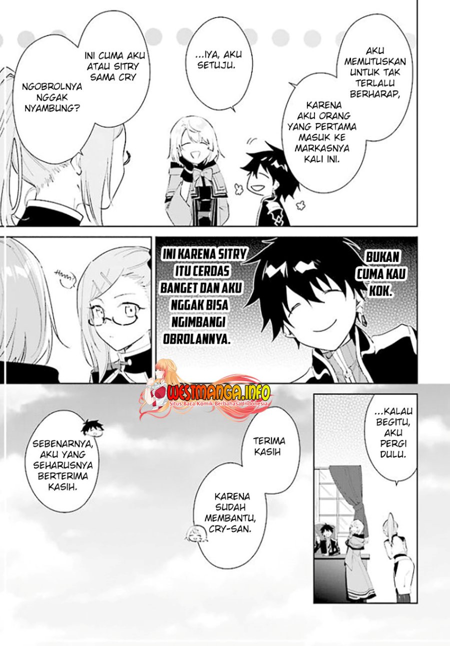 Nageki no Bourei wa Intai Shitai – Saijiyaku Hanta ni Yoru Saikiyou Patei Ikusei Jutsu Chapter 35 Bahasa Indonesia