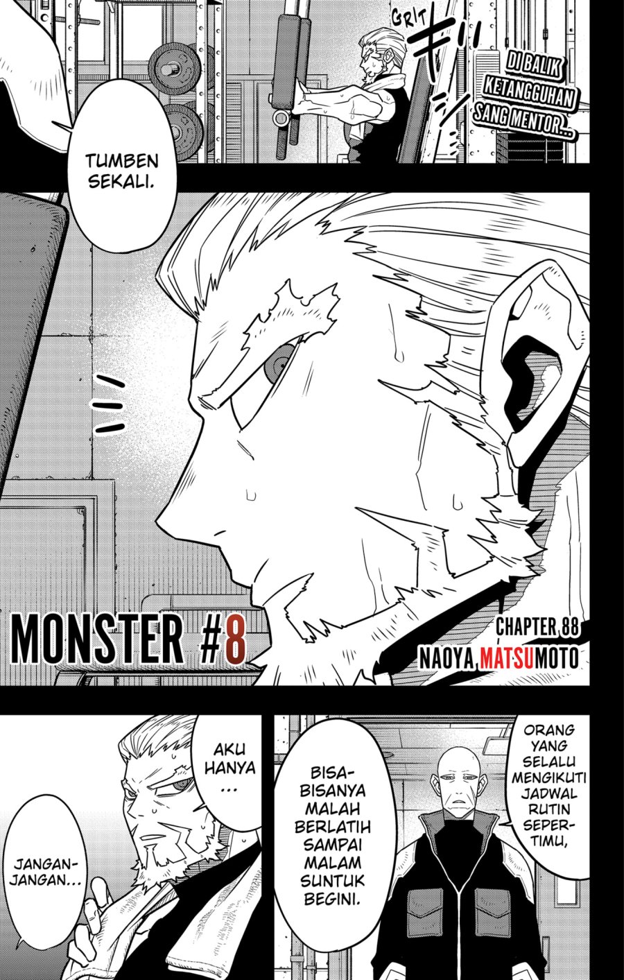 8Kaijuu Chapter 88 Bahasa Indonesia