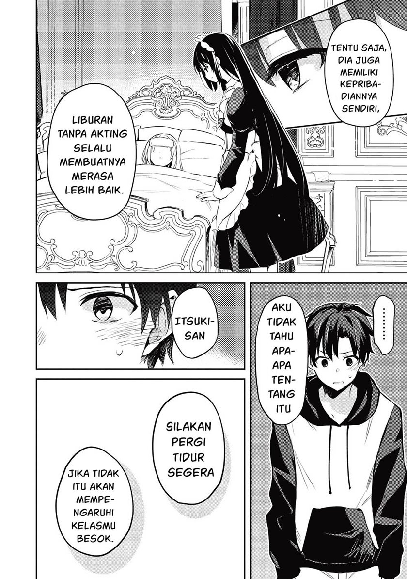 Saijo no Osewa ~Takane no Hana Darakena Meimon Kou de, Gakuin Ichi no Ojou-sama (Seikatsu Noryoku Kaimu) o Kagenagara Osewa suru Koto ni Narimashita~ Chapter 12 Bahasa Indonesia