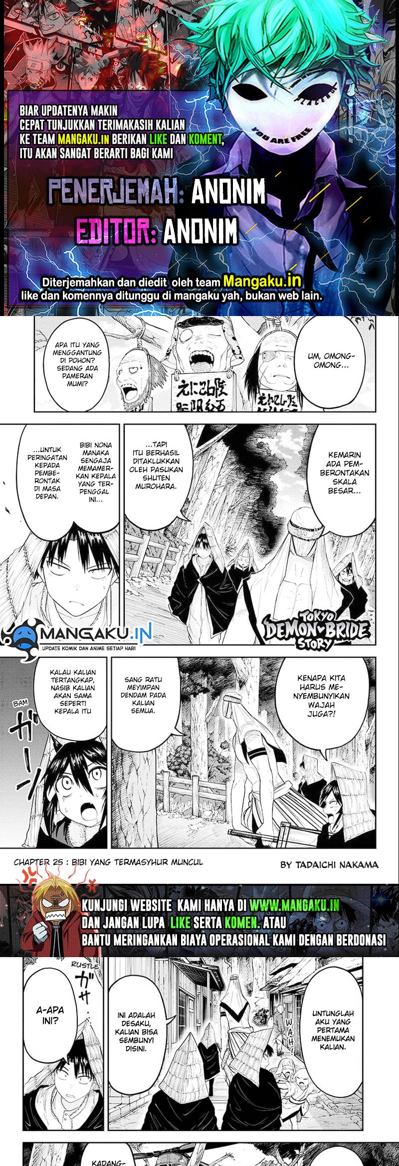 Dai Tokyo Oniyome-den Chapter 25 Bahasa Indonesia