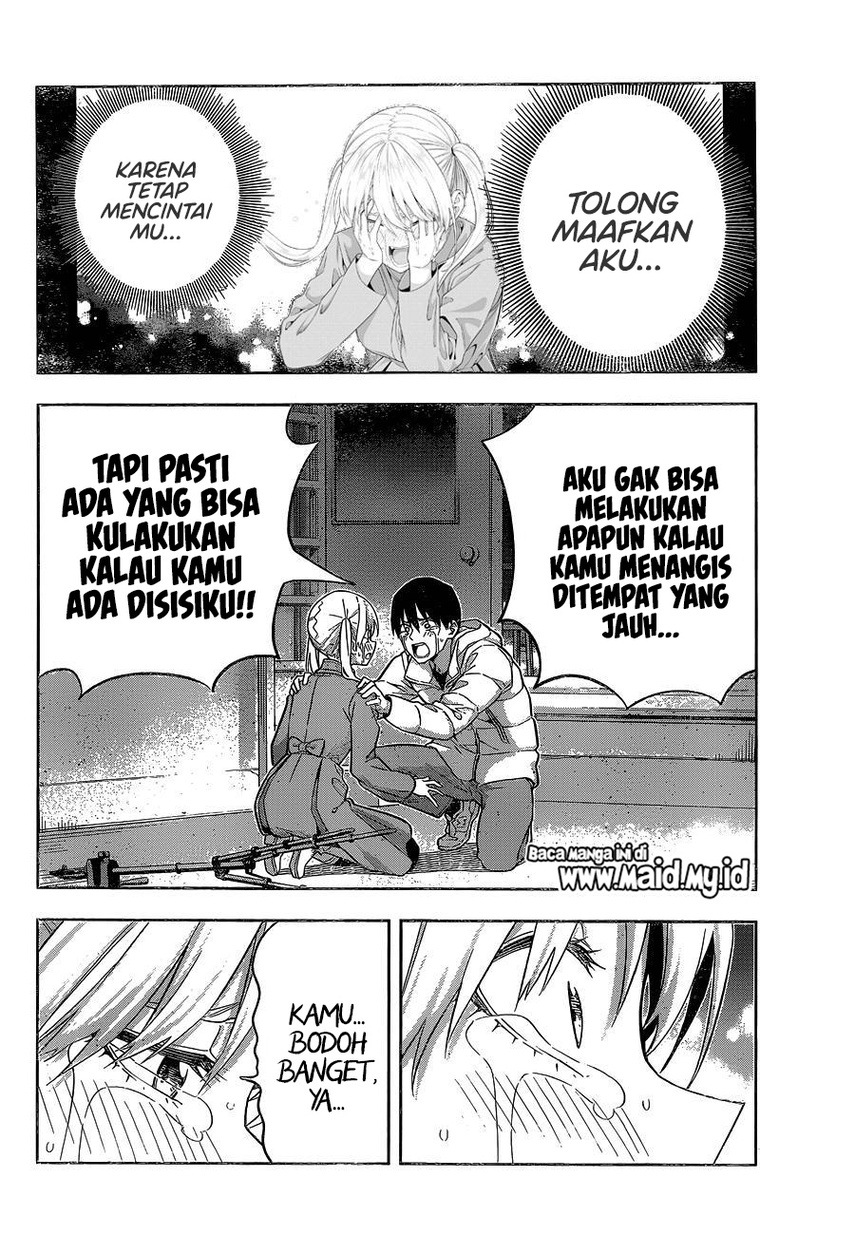 Kanojo mo Kanojo Chapter 142 Bahasa Indonesia