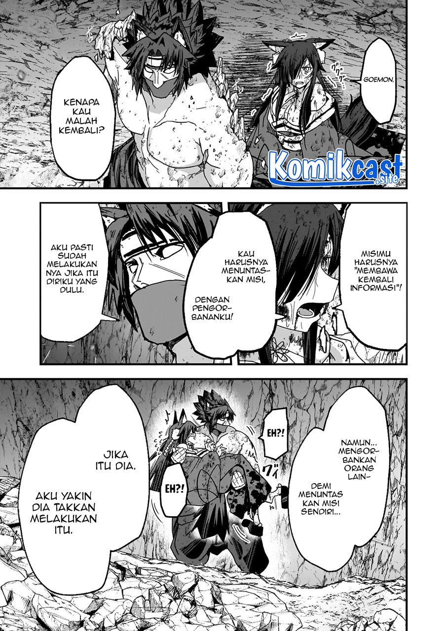 Gaikotsu Kishi-sama, Tadaima Isekai e Odekakechuu Chapter 58 Bahasa Indonesia