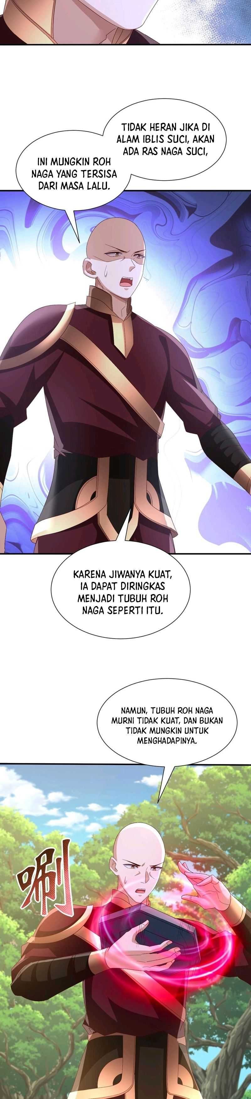 It’s Over! The Queen’s Soft Rice Husband is Actually Invincible Chapter 181 Bahasa Indonesia