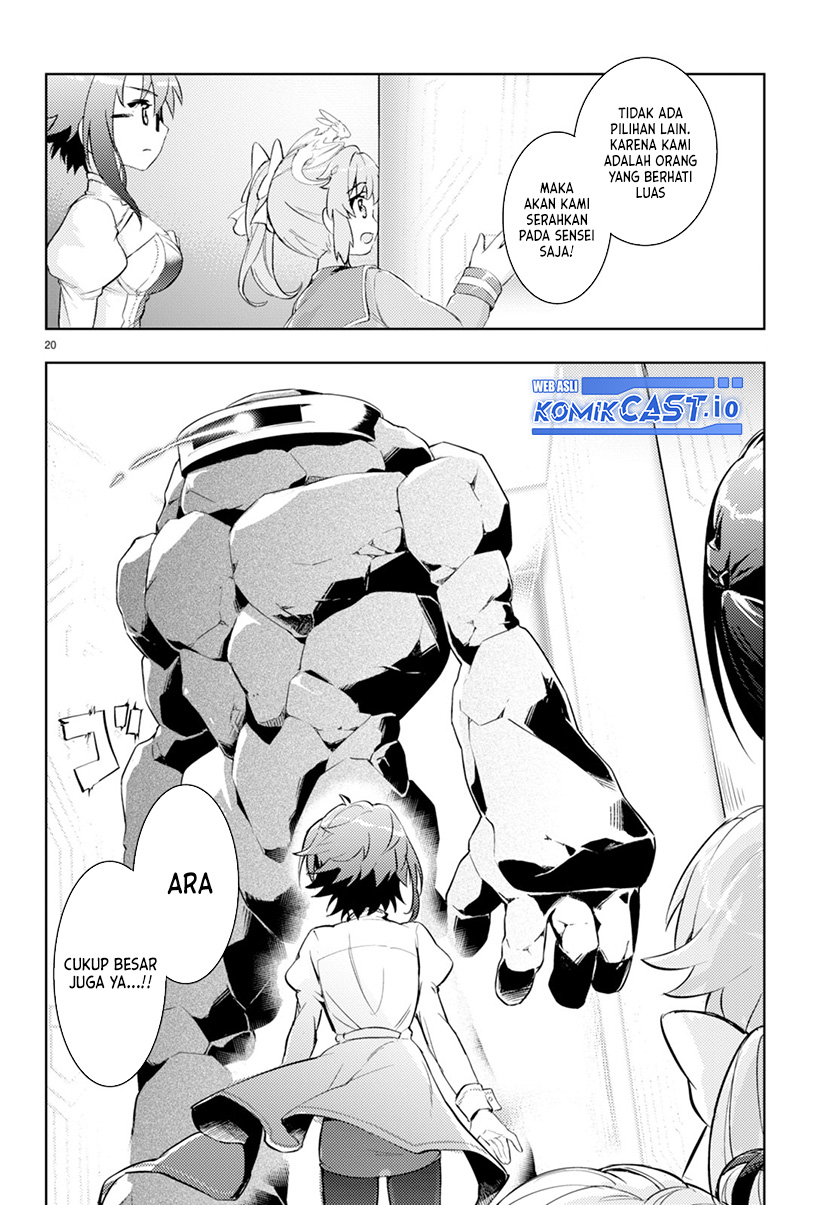 Kenshi o Mezashite Nyugaku Shitanoni Maho Tekisei 9999 Nandesukedo!? Chapter 64 Bahasa Indonesia