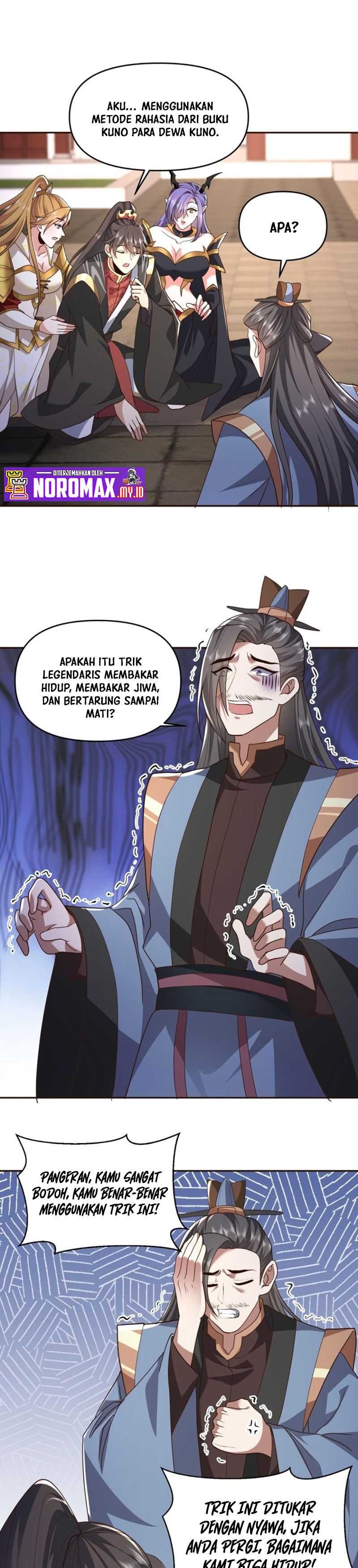 It’s Over! The Queen’s Soft Rice Husband is Actually Invincible Chapter 132 Bahasa Indonesia