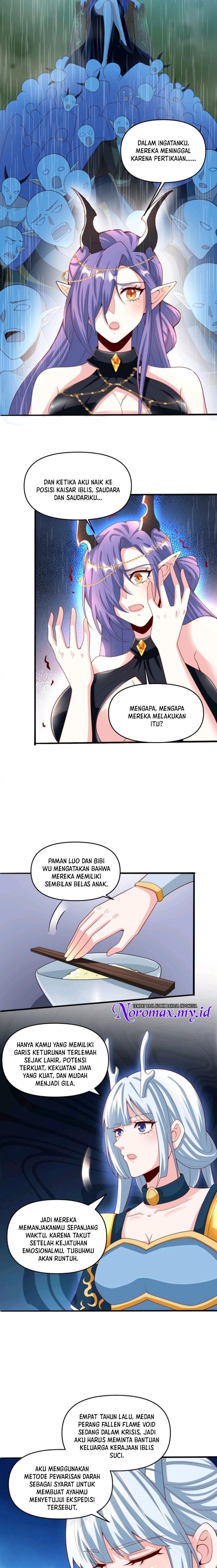 It’s Over! The Queen’s Soft Rice Husband is Actually Invincible Chapter 210 Bahasa Indonesia