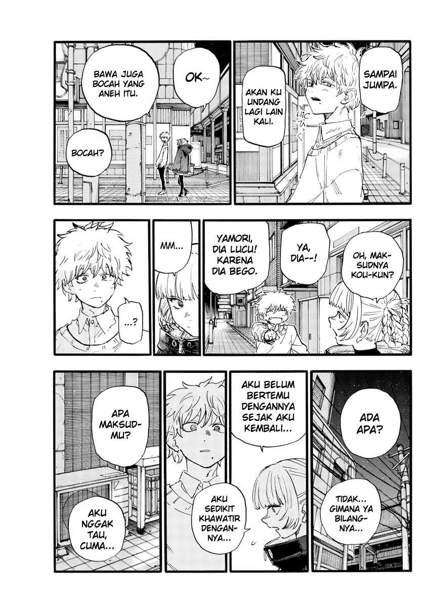 Yofukashi no Uta Chapter 169 Bahasa Indonesia