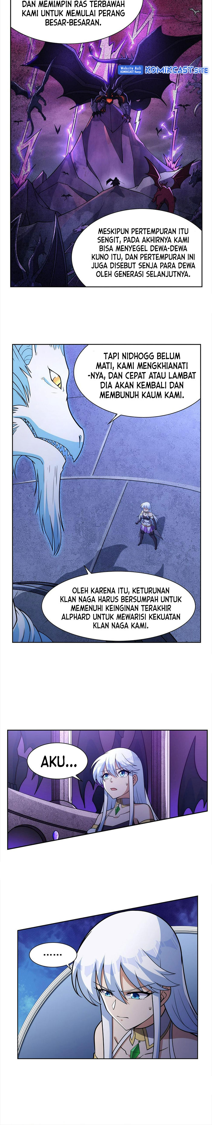 The Demon King Who Lost His Job Chapter 347 Bahasa Indonesia