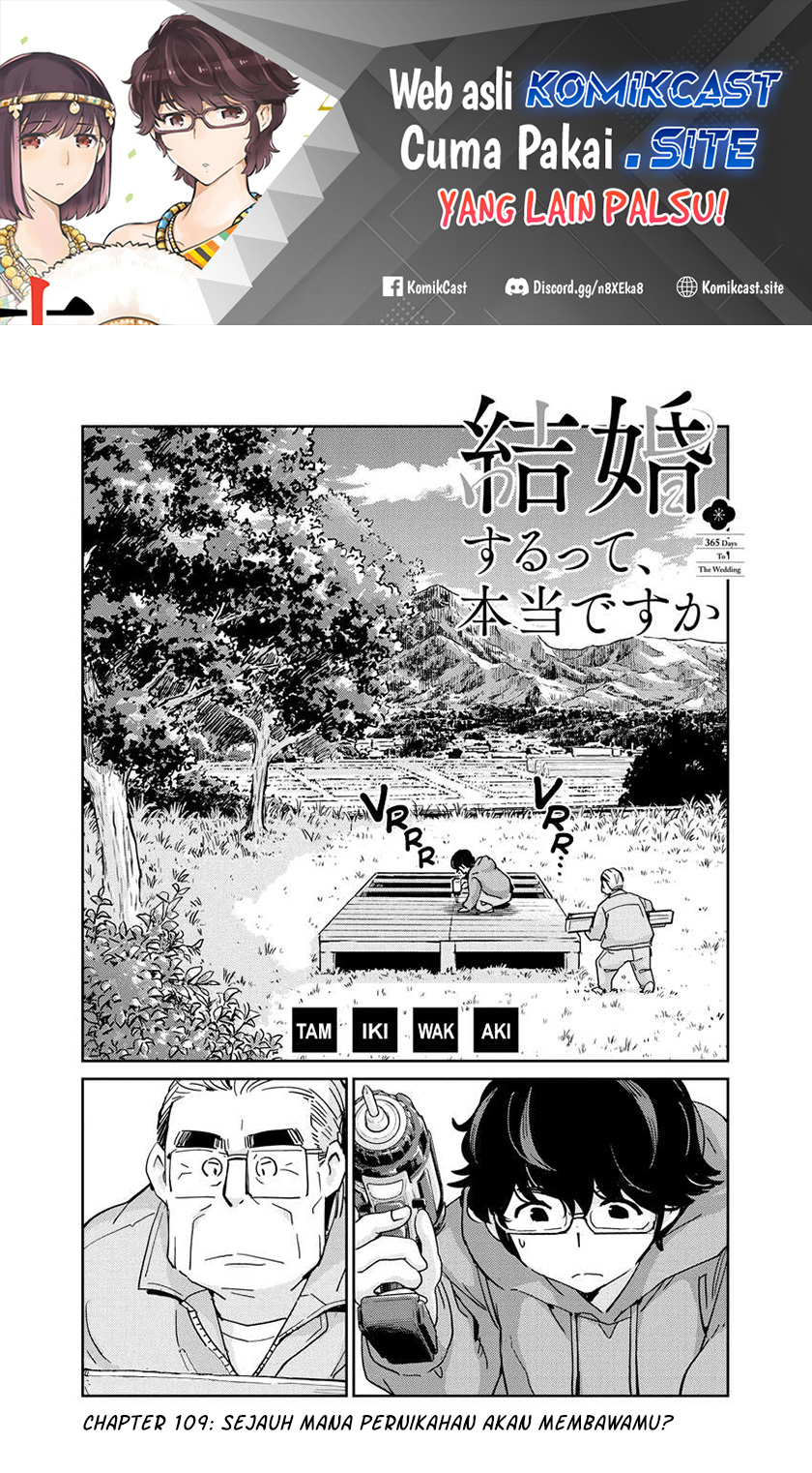 Kekkon Surutte, Hontou Desu Ka? Chapter 109 Bahasa Indonesia