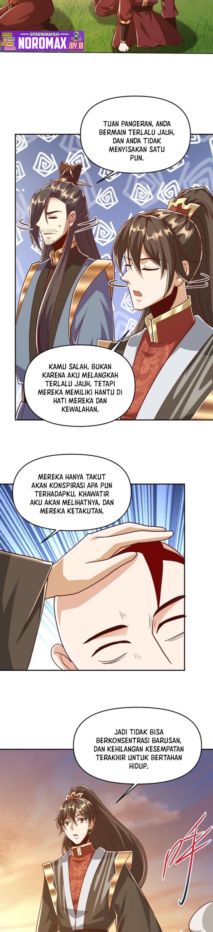It’s Over! The Queen’s Soft Rice Husband is Actually Invincible Chapter 167 Bahasa Indonesia