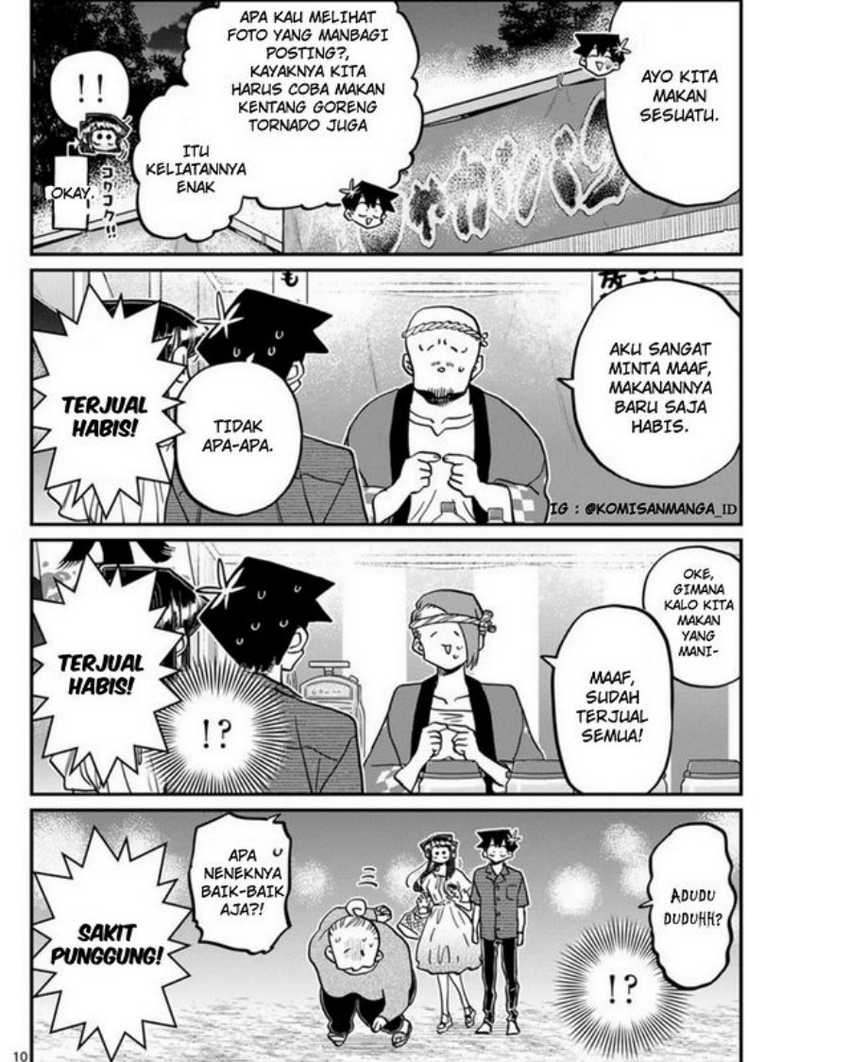 Komi san wa Komyushou Desu Chapter 411