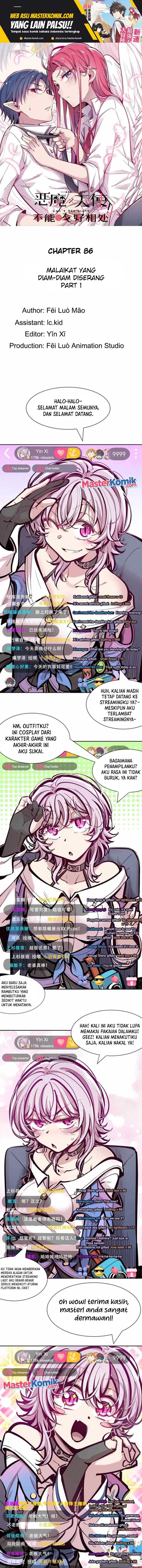 Demon X Angel, Can’t Get Along! Chapter 86 Bahasa Indonesia