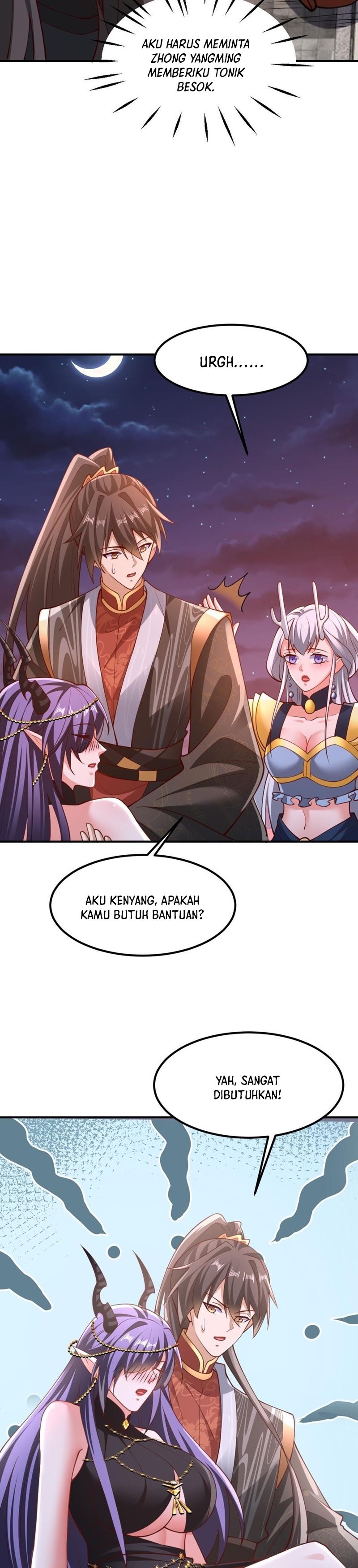 It’s Over! The Queen’s Soft Rice Husband is Actually Invincible Chapter 171 Bahasa Indonesia