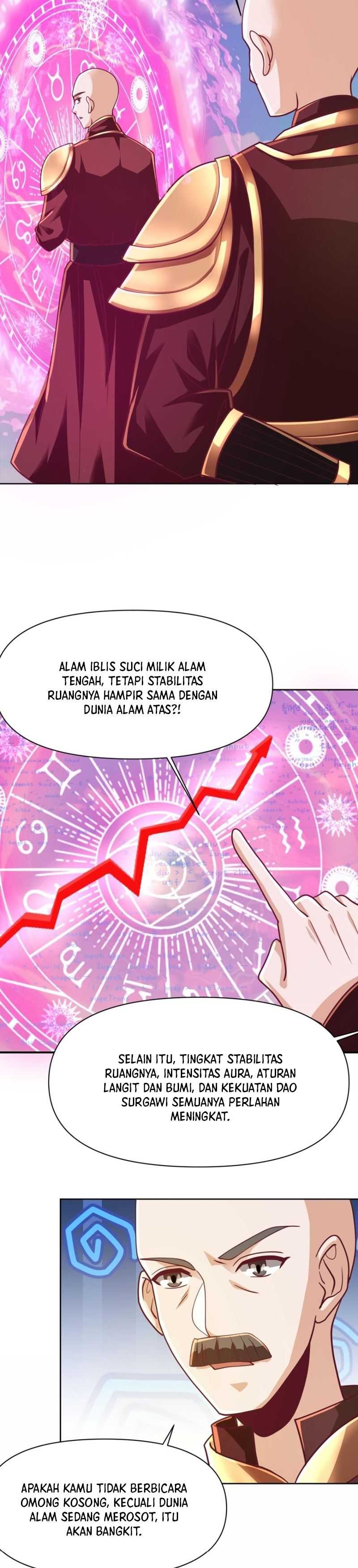 It’s Over! The Queen’s Soft Rice Husband is Actually Invincible Chapter 174 Bahasa Indonesia