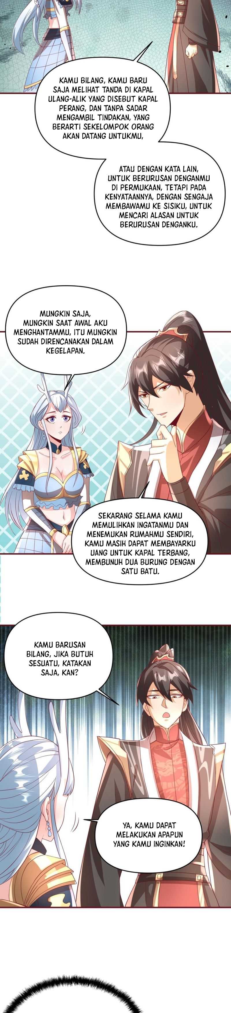 It’s Over! The Queen’s Soft Rice Husband is Actually Invincible Chapter 168 Bahasa Indonesia