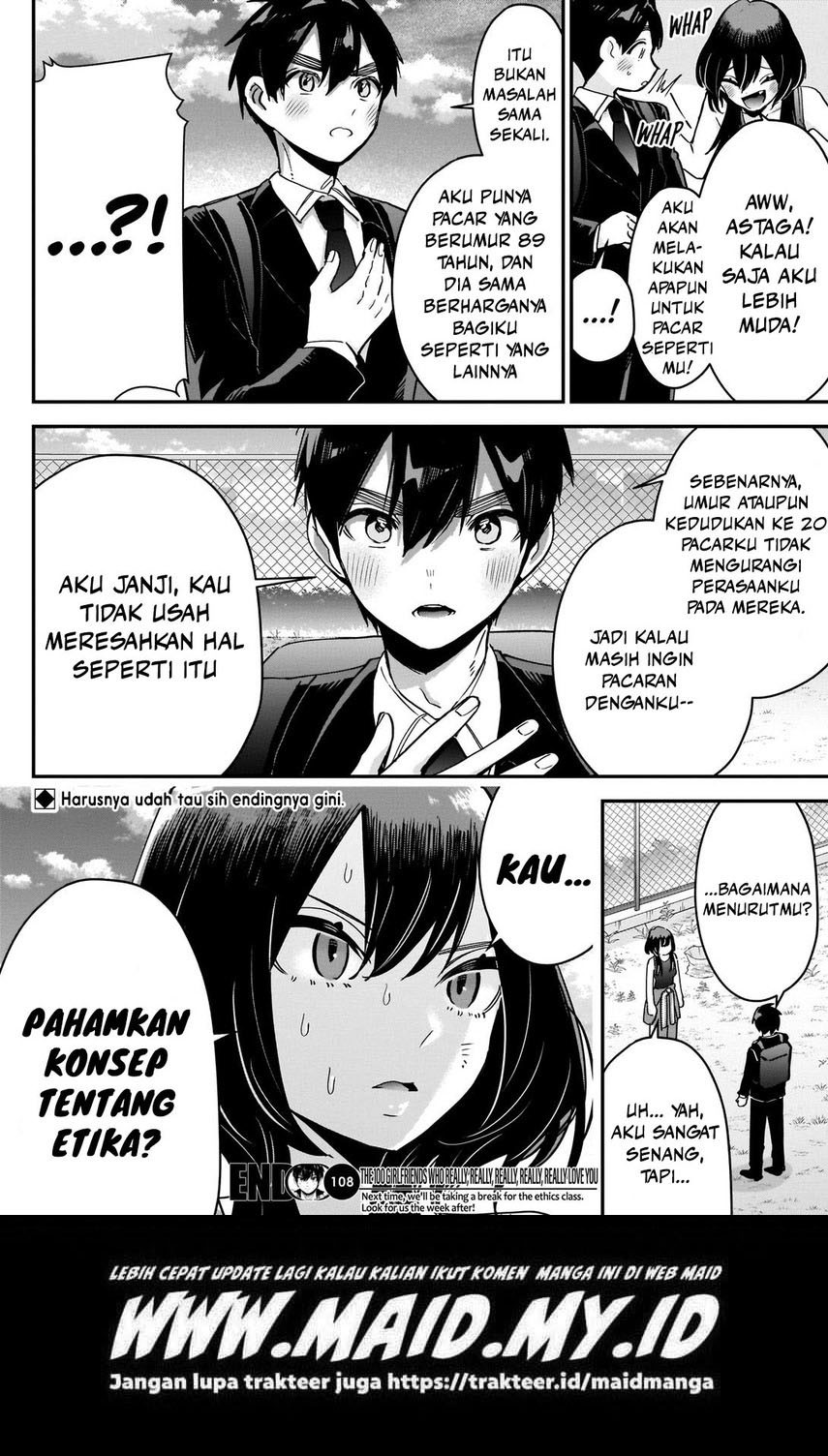 Kimi no Koto ga Dai Dai Dai Dai Daisuki na 100-ri no Kanojo Chapter 108