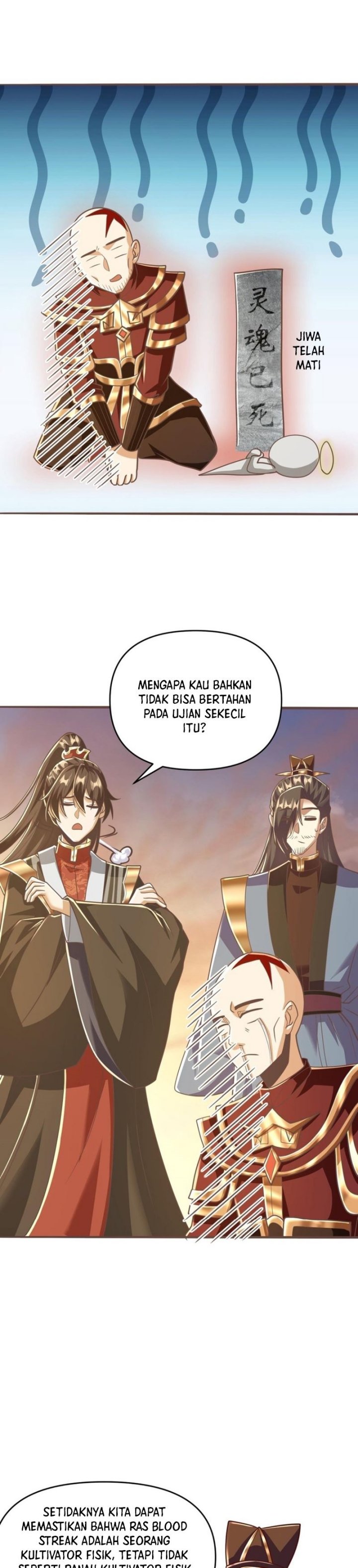 It’s Over! The Queen’s Soft Rice Husband is Actually Invincible Chapter 167 Bahasa Indonesia