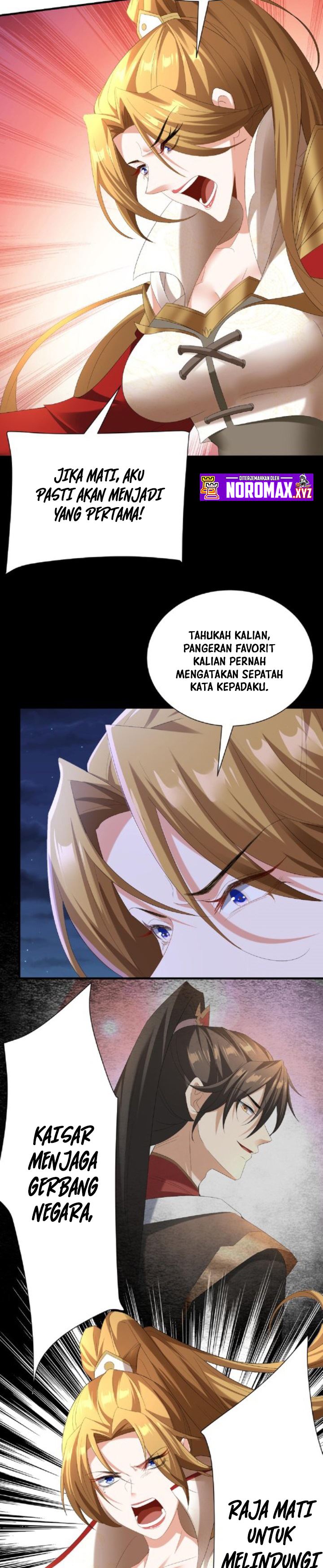 It’s Over! The Queen’s Soft Rice Husband is Actually Invincible Chapter 121 Bahasa Indonesia