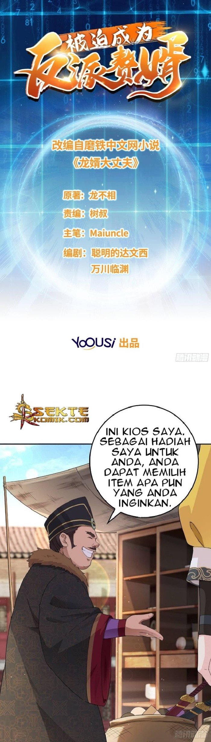 Forced to Become the Villain’s Son-In-Law Chapter 4 Bahasa Indonesia