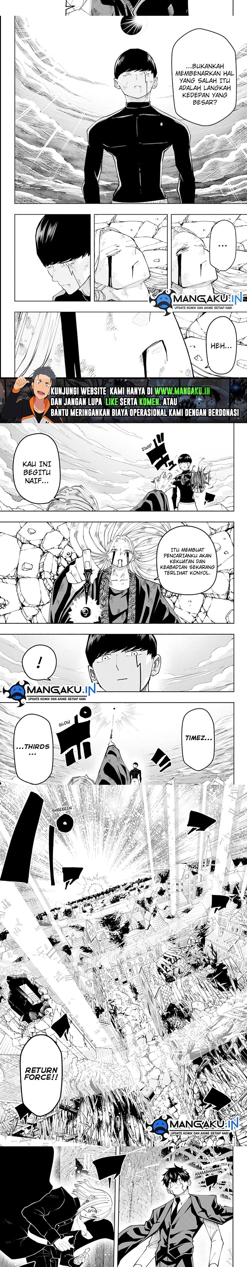 Mashle – Magic and Muscles Chapter 161 Bahasa Indonesia
