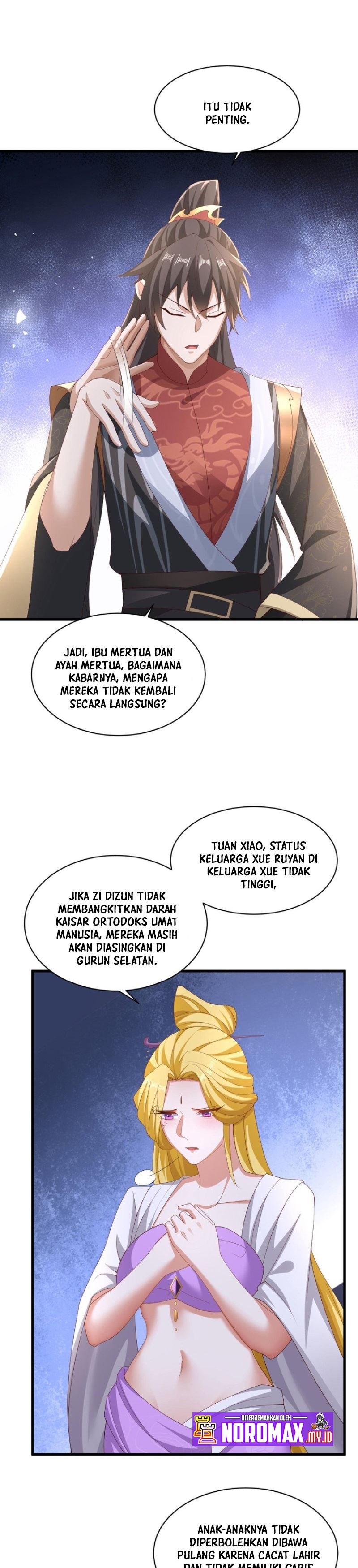 It’s Over! The Queen’s Soft Rice Husband is Actually Invincible Chapter 137 Bahasa Indonesia