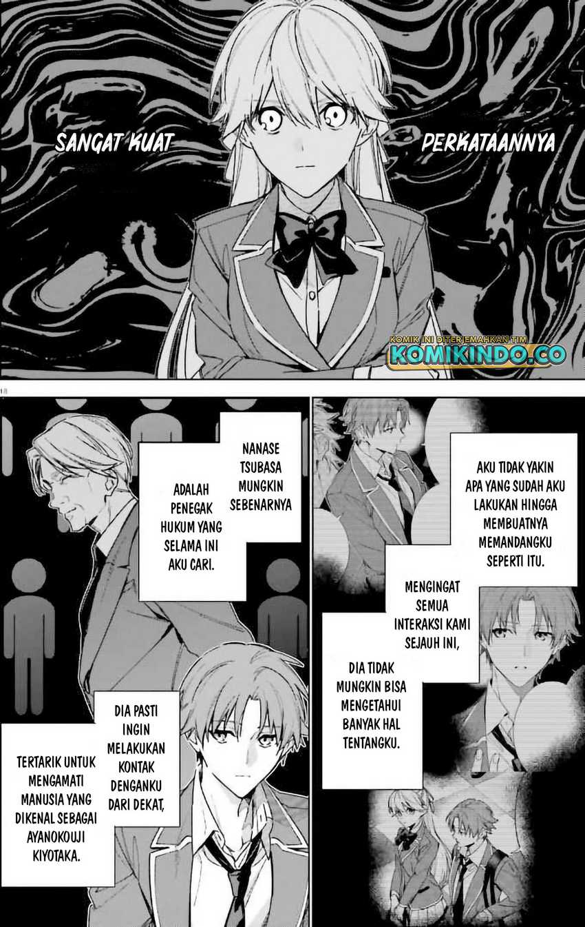 Youkoso Jitsuryoku Shijou Shugi no Kyoushitsu e: 2-nensei-hen Chapter 11 Bahasa Indonesia