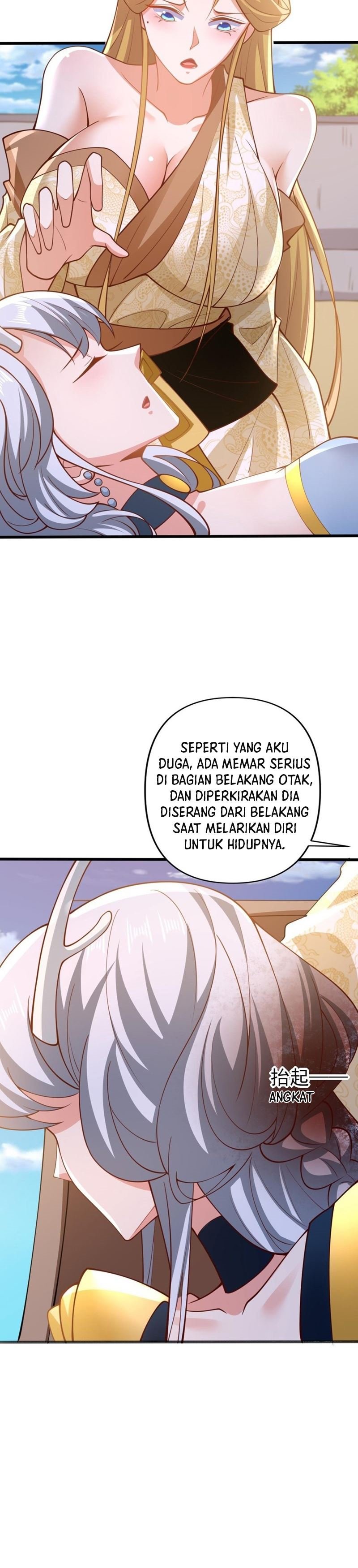 It’s Over! The Queen’s Soft Rice Husband is Actually Invincible Chapter 156 Bahasa Indonesia