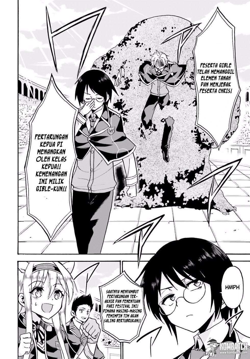 Roku de Nashi Majutsu Koushi to Kinki Kyouten Chapter 14 Bahasa Indonesia