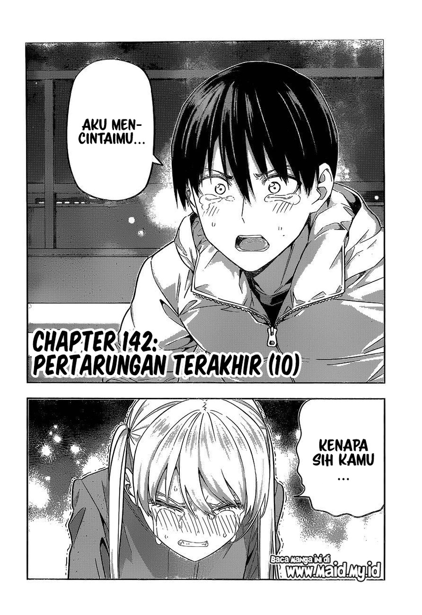 Kanojo mo Kanojo Chapter 142 Bahasa Indonesia