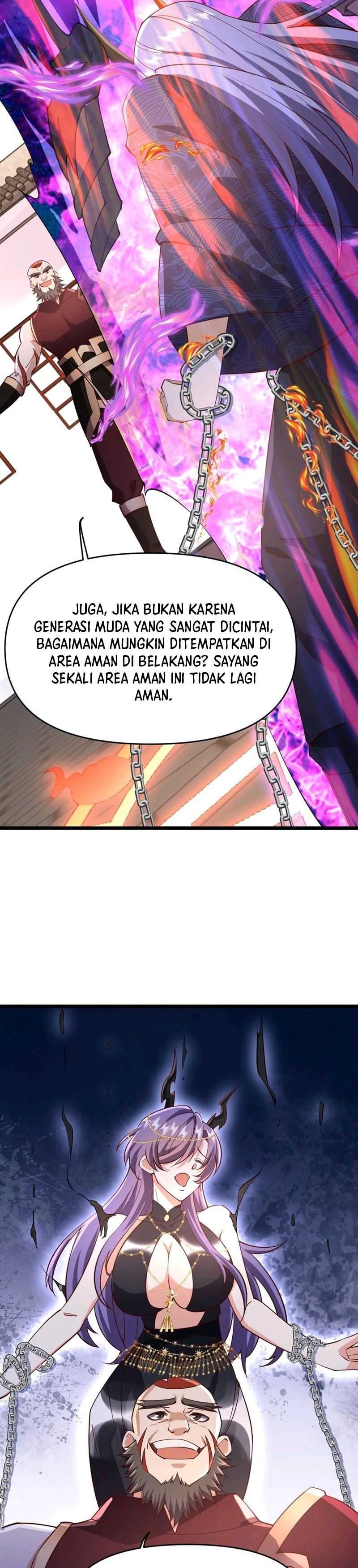 It’s Over! The Queen’s Soft Rice Husband is Actually Invincible Chapter 199 Bahasa Indonesia