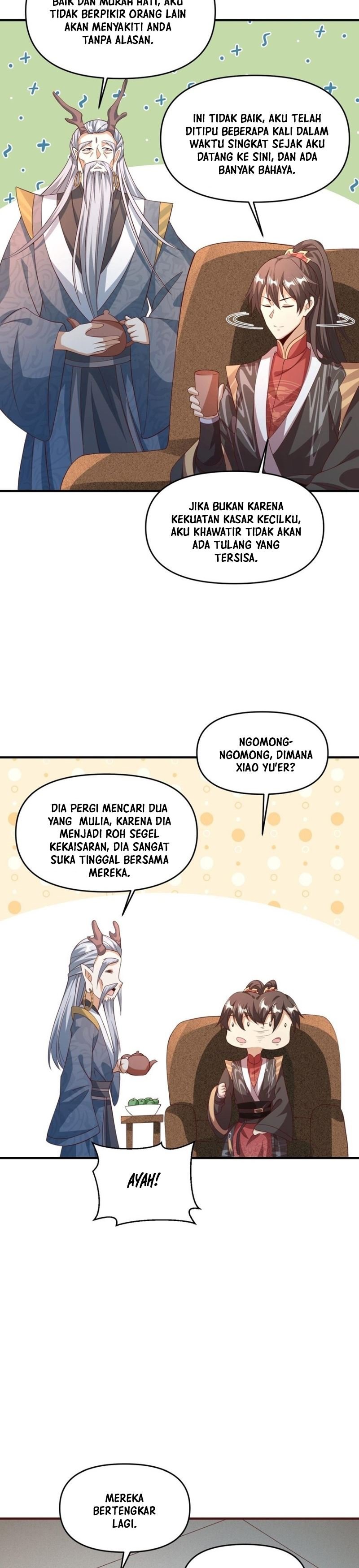 It’s Over! The Queen’s Soft Rice Husband is Actually Invincible Chapter 141 Bahasa Indonesia