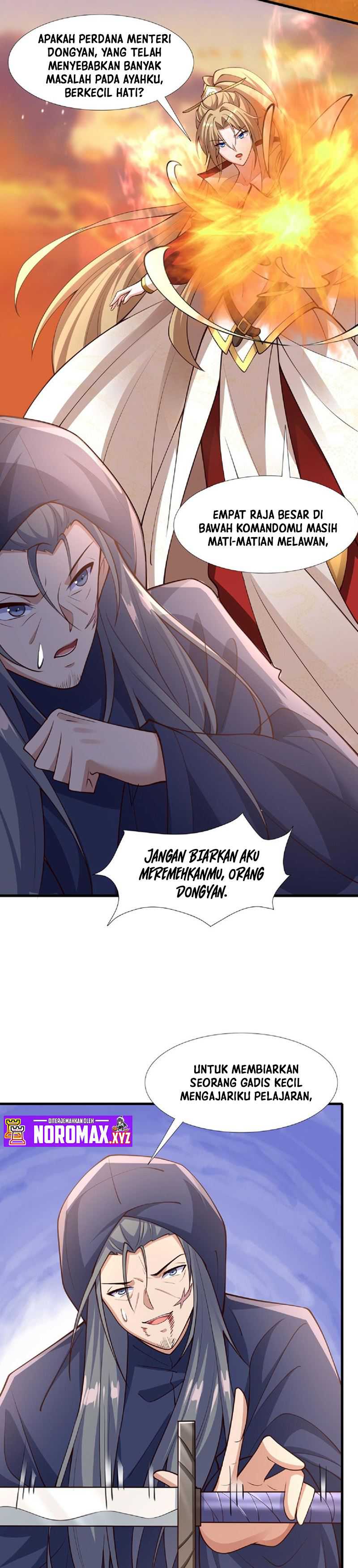 It’s Over! The Queen’s Soft Rice Husband is Actually Invincible Chapter 124 Bahasa Indonesia